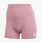 Шорти жіночі Adidas Yoga Essentials High-Waisted Short Leggings Pink IJ9352