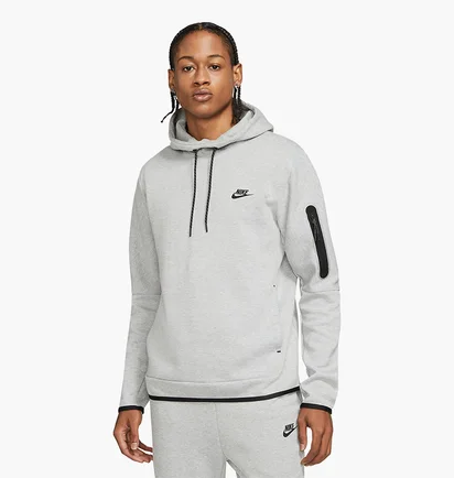 Худи мужское Nike Sportswear Tech Fleece Grey DD5174-063