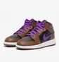 Кросівки дитячі Air Jordan 1 Mid Older Brown/Black DQ8423-215