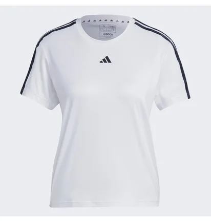 Футболка жіноча Adidas Aeroready Train Essentials 3-Stripes Tee White Ic5040