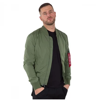 Куртка чоловіча Alpha Industries Ma-1 Tt Jacket Green 191103-01