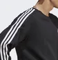 Свитшот мужской Adidas Essentials French Terry 3-Stripes Sweatshirt Black Ic9317