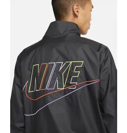 Куртка чоловіча Nike Club Woven Jacket Black Dx0672-010