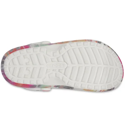 Тапочки унисекс CROCS Classic Lined Tie-Dye Clog Multi 206341-0C4