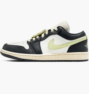 Кроссовки женские Air Jordan 1 Low Se Black/Beige HQ3009-003