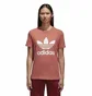 Футболка женская Adidas Trefoil Orange CV9890
