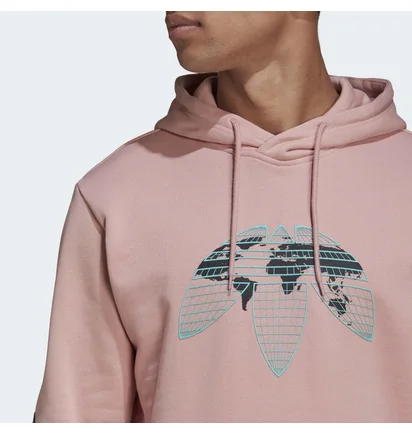 Худи мужское Adidas Graphics United Hoodie Beige Hf4903