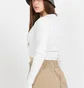 Кофта жіноча Nike Nsw Ls Top Rib Sw White FJ5220-121