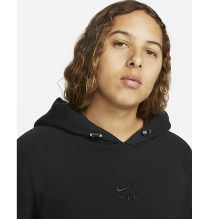 Худі чоловіче Nike Nsw Air Ft Hoodie Black Dv9777-010