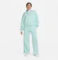 Штани жіночі Nike Sportswear Phoenix Fleece High-Waisted Wide-Leg Sweatpants Turquoise DQ5615-346