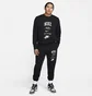 Світшот чоловічий Nike Long-Sleeve Crew-Neck Sweatshirt Club Fleece Black FN2610-010
