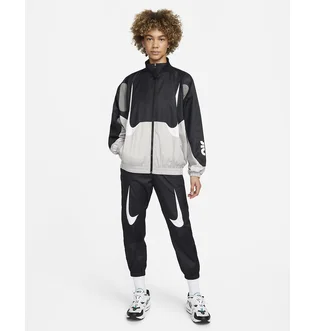 Вітровка жіноча Nike W Nsw Wvn Jkt Amd Black/Grey DM6084-010