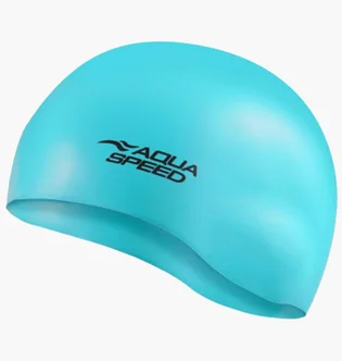 Шапочка для плавания Aqua speed Mono 6190 Light Blue 111-02