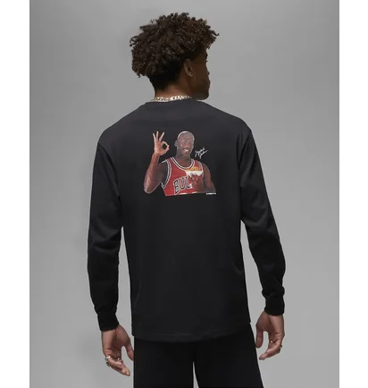 Світшот чоловічий Air Jordan T-Shirt Flight Mvp 85 Black DV8428-010