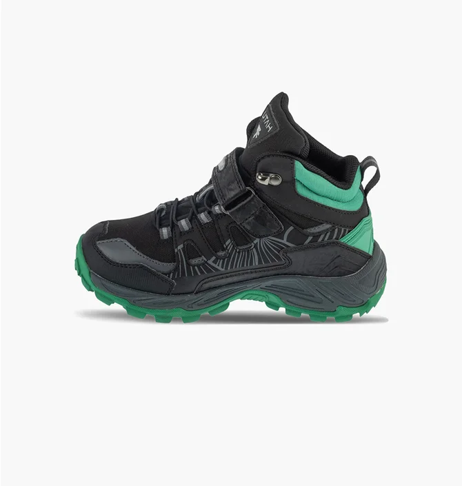 Ботинки детские Joma Utah Jr Black/Green JUTAHW2501V