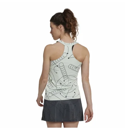 Майка женская Adidas Tennis Tank Club Grey HM6523