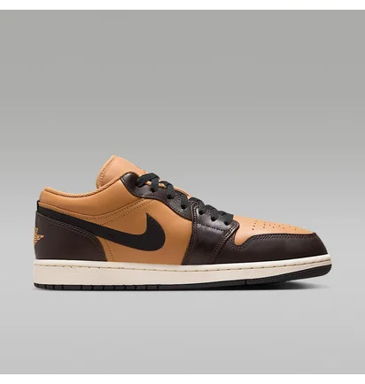 Кросівки чоловічі Air Jordan 1 Low Se Orange/Brown HQ3603-201