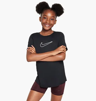 Футболка детская Nike Dri-Fit Short-Sleeve Top Black FZ5600-010