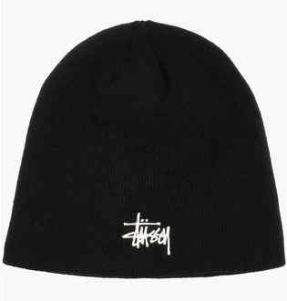 Шапка мужская Stussy Basic Skullcap Beanie Black 1321085-0001