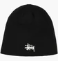Шапка мужская Stussy Basic Skullcap Beanie Black 1321085-0001