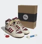 Кроссовки женские Adidas Forum Hi Cuts & Slices Shoes White/Red Fz6567