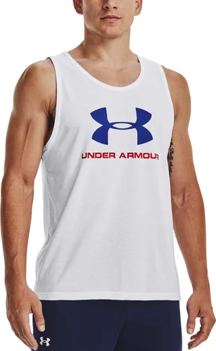 Майка мужская Under Armour Sportstyle Logo Tank White 1329589-104