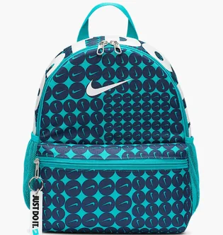 Рюкзак дитячий Nike Brasilia Just Do It Mini Turquoise HM5547-345
