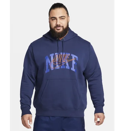 Худі чоловіче Nike Club Fleece Pullover Hoodie Blue FV4447-410