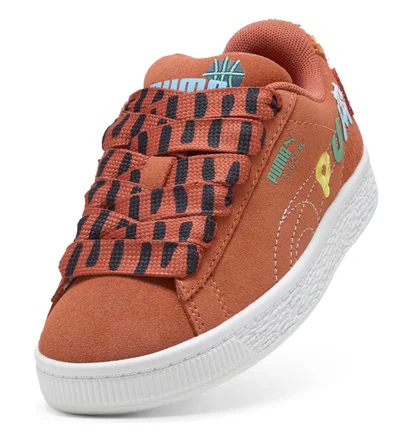 Кросівки дитячі Puma Suede Xl Sporty Cats Orange 404974-01