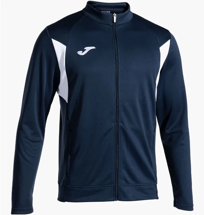 Олимпийка мужская Joma Winner Iii Full Zip Sweatshirt Blue 103316.332