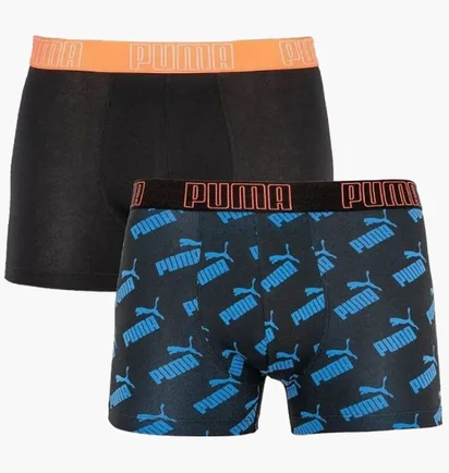 Труси чоловічі Puma Big Logo Aop Black (2 шт) 501012001-030