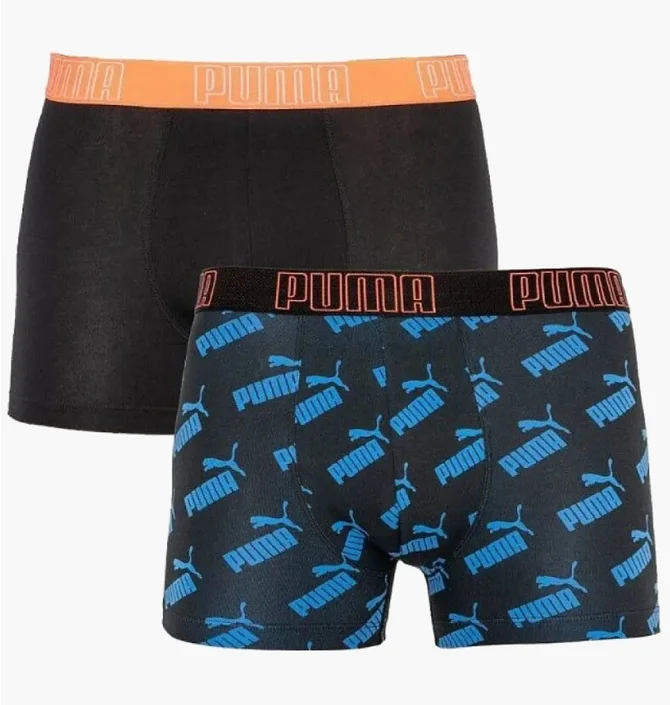 Труси чоловічі Puma Big Logo Aop Black (2 шт) 501012001-030