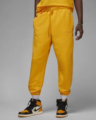 Штаны мужские Air Jordan Wordmark Fleece Pant Yellow FJ0696-739