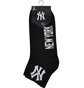 Носки унисекс New York Yankees Quarter Black (3 пары) 15100003-1002