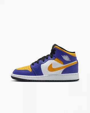 Кросівки дитячі Air Jordan 1 Mid Gs Blue DQ8423-517