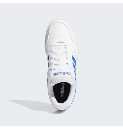 Кросівки чоловічі Adidas Hoops 3.0 Low Classic Vintage Shoes White/Blue Gy5435