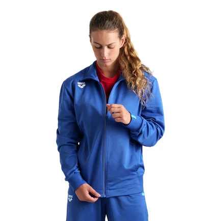 Олимпийка унисекс Arena Team Jacket Panel Knitted Poly Blue 004911-800