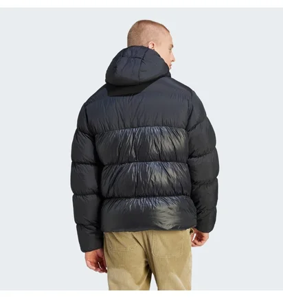 Пуховик мужской Adidas Adicolor Down Regen Hooded Puffer Black IL2572