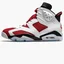 Кроссовки мужские Air Jordan 6 Retro White/Red CT8529-106