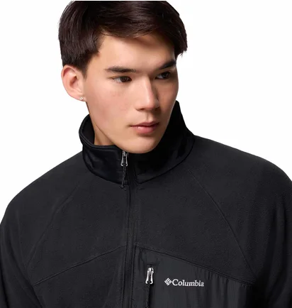 Кофта чоловіча Columbia Fast Trek Overlay Full Zip Fleece Black 2135691010