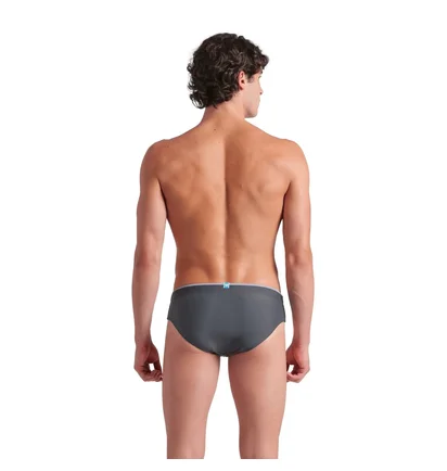 Плавки мужские Arena Solid Swim Briefs Grey 008886-550