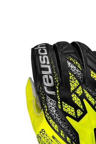 Перчатки вратарские унисекс Reusch Attrakt Solid Yellow 5570515-2014