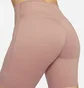 Топ женский Nike Go WomenS Firm-Support High-Waisted 8 Biker Shorts With Pockets Peach DQ5923-618