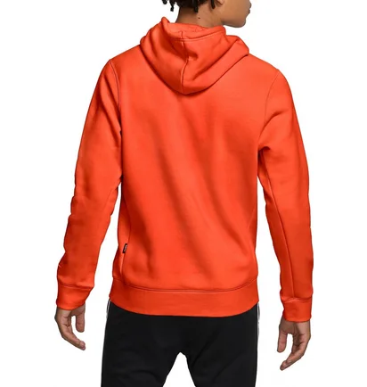 Худи мужское Nike Hooded Sweatshirt M Nk Fc Essntl Flc Hoodie Po Orange CT2011-837