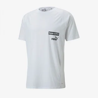 Футболка чоловіча Puma Manchester City Fc 22/23 Casuals Tee White 76773217