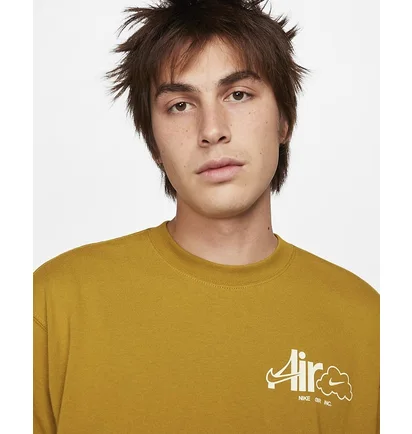 Футболка мужская Nike T-Shirt Max90 Sportswear Yellow FJ1085-716