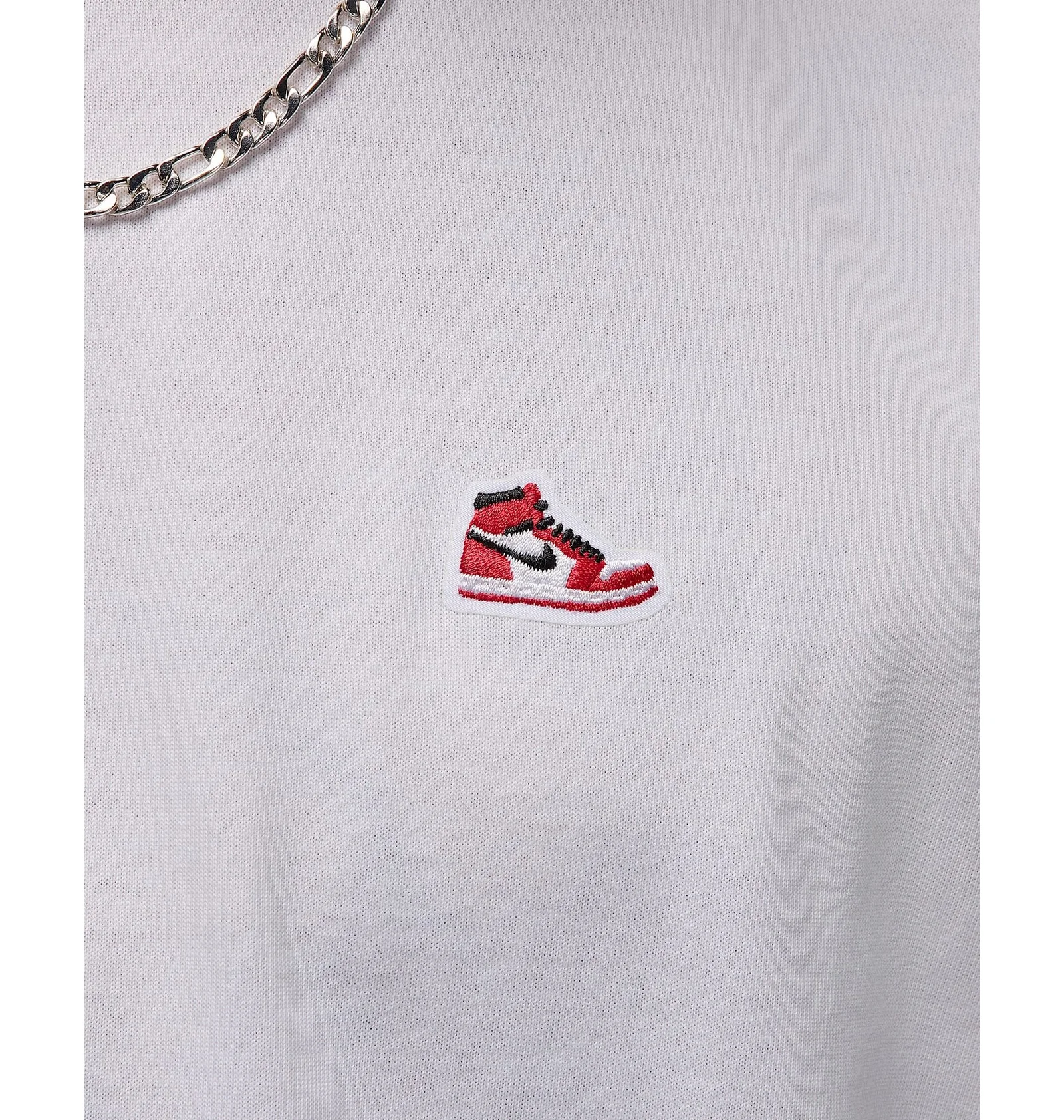ᐉ Футболка унисекс Air Jordan Sneaker Patch T-Shirt White HJ2326