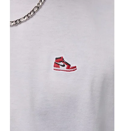 Футболка унісекс Air Jordan Sneaker Patch T-Shirt White HJ2326-100