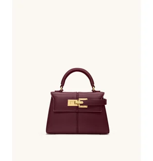 Сумка женская JW PEI Elise Top Handle Bag Bordo BB2025BG116815JWP