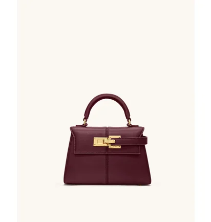 Сумка жіноча JW PEI Elise Top Handle Bag Bordo BB2025BG116815JWP